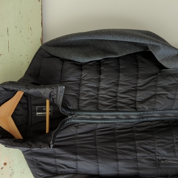 Mondetta Jackets & Coats Mondetta I Black Gray Mixed Media